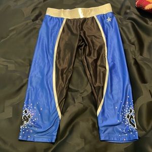 Cheer athletics practice wear capris as